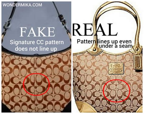 how to check original coach bag